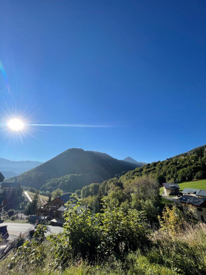 Saint-Sorlin-dʼArves Appartement Plein Sud Cosy 6 Personnes Tres Bien Equipe ,Vue Splendide, Terrasse, Spacieux,Bien Situe, Randonnees,Ski מראה חיצוני תמונה