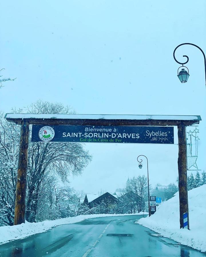 Saint-Sorlin-dʼArves Appartement Plein Sud Cosy 6 Personnes Tres Bien Equipe ,Vue Splendide, Terrasse, Spacieux,Bien Situe, Randonnees,Ski מראה חיצוני תמונה