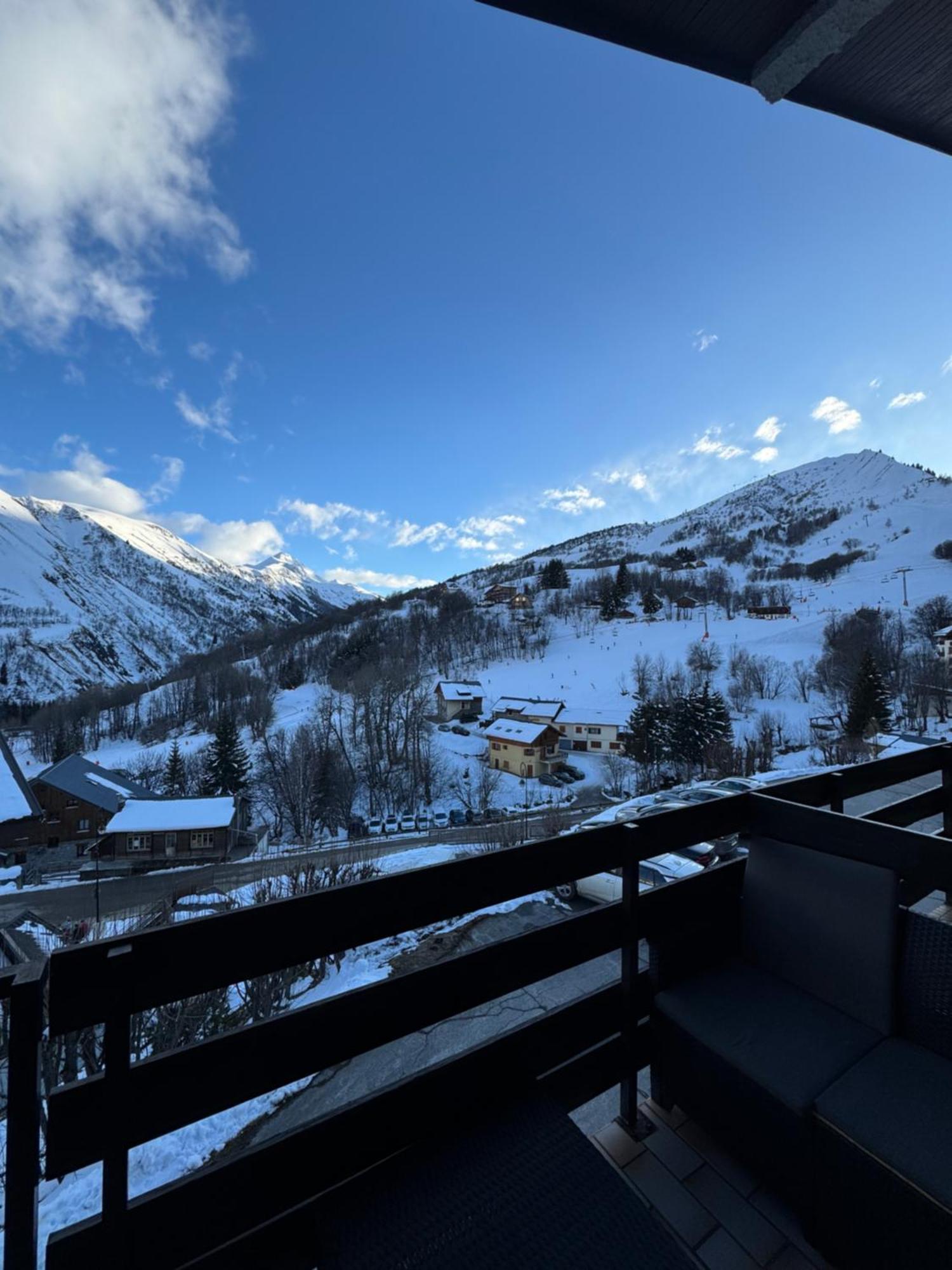 Saint-Sorlin-dʼArves Appartement Plein Sud Cosy 6 Personnes Tres Bien Equipe ,Vue Splendide, Terrasse, Spacieux,Bien Situe, Randonnees,Ski מראה חיצוני תמונה